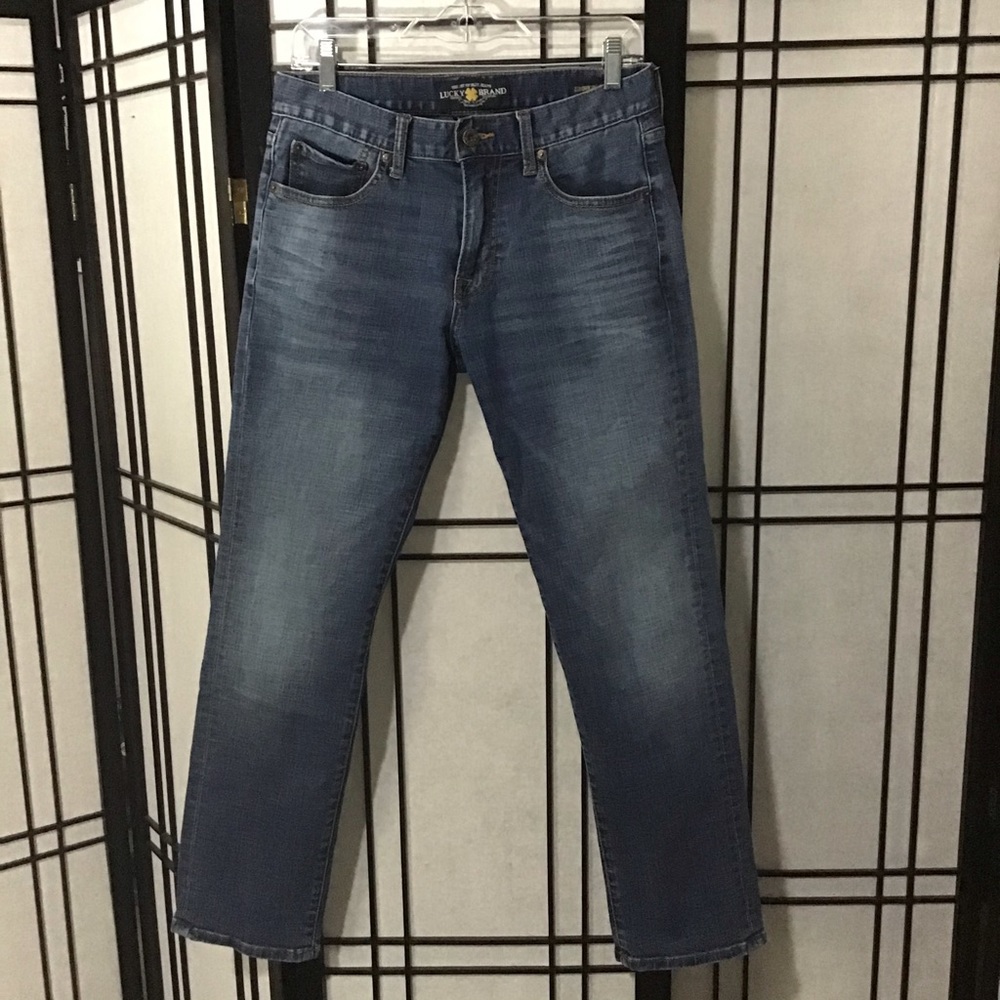 Lucky Brand Strgt Leg Blue Denim Jeans 30 x 30 A30